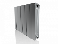 Royal Thermo Pianoforte 500 VD 10 секц. Silver Satin биметаллический радиатор