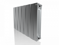 Royal Thermo Pianoforte 500 VD 12 секц. Silver Satin биметаллический радиатор