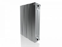 Royal Thermo Pianoforte 500 VD 6 секц. Silver Satin биметаллический радиатор