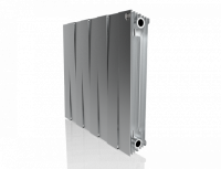 Royal Thermo Pianoforte 500 VD 8 секц. Silver Satin биметаллический радиатор