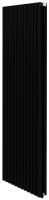 Royal Thermo Shift Q30 VC2180 - 12 секц. RAL9005m, нижнее 1/2 радиатор отопления