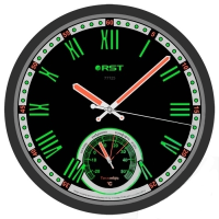 Rst 77725 светящиеся в темноте настенные часы