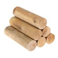 SafaMaster Дрова круглые очищенные в сетке (береза) (1.050) каминный набор