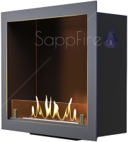 Sappfire Каминная вставка Black M напольный биокамин