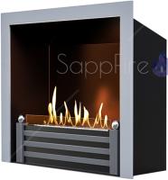 Sappfire Премиальная каминная вставка Silver M напольный биокамин