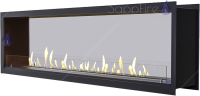 Sappfire сквозной очаг 1000 настенный биокамин