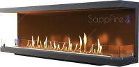 Sappfire торцевой очаг 1000 настенный биокамин