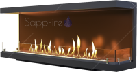 Sappfire торцевой очаг 800 настенный биокамин