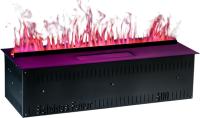 Schones Feuer 3D FireLine 600 + увлажнитель + синий цвет встраиваемый очаг в модуль