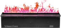 Schones Feuer 3D FireLine 800 + увлажнитель + синий цвет встраиваемый очаг в модуль