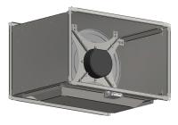 Shuft TORNADO EC 900x500-40-D прямоугольный канальный вентилятор