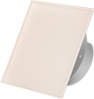 SlimVent МV 100, стекло, бежевый глянцевый вытяжка для ванной диаметр 100 мм