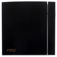 Soler & Palau SILENT-100 CRZ MATT BLACK DESIGN-4C (220-240V 50HZ) RE вытяжка для ванной диаметр 100 мм