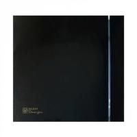 Soler & Palau SILENT-100 CZ BLACK DESIGN-4C черный тонкий вытяжной вентилятор