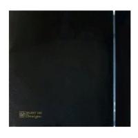 Soler & Palau SILENT-100CHZ BLACK DESIGN-4C вытяжка для ванной диаметр 100 мм