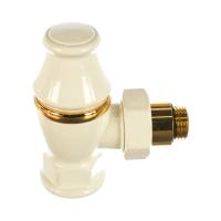 SR Rubinetterie Liberty 1/2х3/4 белый (запорный) угловой запорный клапан для радиатора