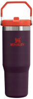 Stanley IceFlow Flip Straw Tumbler (0,89 литра), бордовая (10-09993-538) термос
