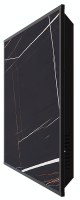 STOUT BLACK STONE SCT 60*60 черный гранит / черный корпус отопительная панель