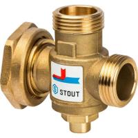 STOUT G 1 М-G 1 1/2F-G 1 M 60°С смесительный клапан