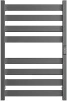 STOUT GRUNGE quadro 80*50 Графит электрический полотенцесушитель лесенка