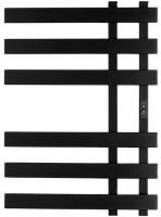 STOUT NEOSOUL quadro 70*50 Черный матовый электрический полотенцесушитель лесенка