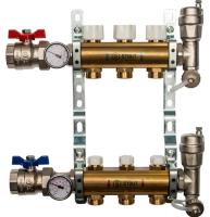 STOUT SMB 0468 000003 коллектор регулируемый для теплого пола