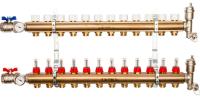 STOUT SMB 0473 000012 коллектор регулируемый для теплого пола с расходомерами