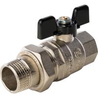 STOUT ВР/НР, ручка бабочка 1/2 (SVB-0004-000015) кран шаровой полнопроходной