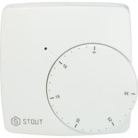 STOUT WFHT-BASIC со светодиодом термостат комнатный электронный