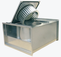Systemair KT 100-50-6 прямоугольный канальный вентилятор