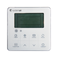 Systemair SYS XK05A проводной пульт управления для фэнкойлов типа FCC/FCS, FWM