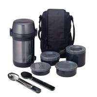 Thermos JLS-1601 Food (1,6 литра), черный термос