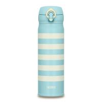 Thermos JNL-502-WBD SS (0,5 литра), бело-голубая термос