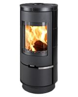 THORMA ANDORRA Ceramic Standard, черная дровяная печь
