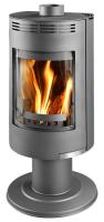THORMA ANDORRA II Exclusive, серая дровяная печь