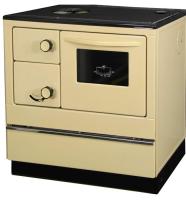 THORMA OKONOM 85/FIKO DELUXE, левая, бежевая дровяная печь