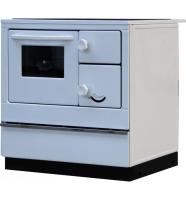 THORMA OKONOM 85/FIKO DELUXE, правая, белая дровяная печь