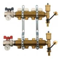 TIEMME 1"x3/4 EK на 4 выхода, с наружной резьбой коллектор регулируемый в сборе