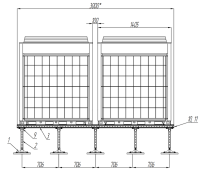 TMC Г .КР VRF/VRV350 х 2 КГ -1 подставка для кондиционера