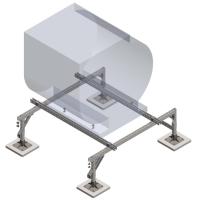 TMC Опорная рама для агрегата массой до 300кг подставка для кондиционера