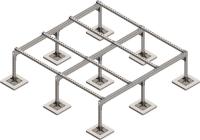 TMC Опорная рама для агрегатов массой до 500кг подставка для кондиционера