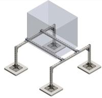TMC Опорная рама для блока до 150кг подставка для кондиционера