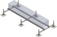 TMC Опорная рама для горизонтальных установок массой до 550кг подставка для кондиционера