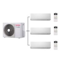 Toshiba RAS-3M18U2AVG-E/RAS-B07J2KVG-E*3шт мульти сплит-система на 3 комнаты