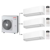 Toshiba RAS- 3M26U2AVG-E/RAS-B07J2KVG-E*3шт мульти сплит-система на 3 комнаты