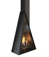 TRAFORART BREDA FRONTAL труба справа готовый дровяной каминокомплект