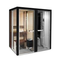 TyloHelo TWIN 130/1309/W BLACK пародушевая кабина