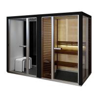 TyloHelo TWIN 130/1313/W BLACK пародушевая кабина
