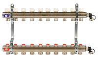 Uni-fitt 1" х10 вых 3/4" с вентилями(441I4310) для отопления