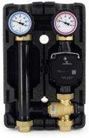 Uni-fitt DN25, с термосмесителем, Grundfos UPM3 HYBRID 25-70 насосная группа
